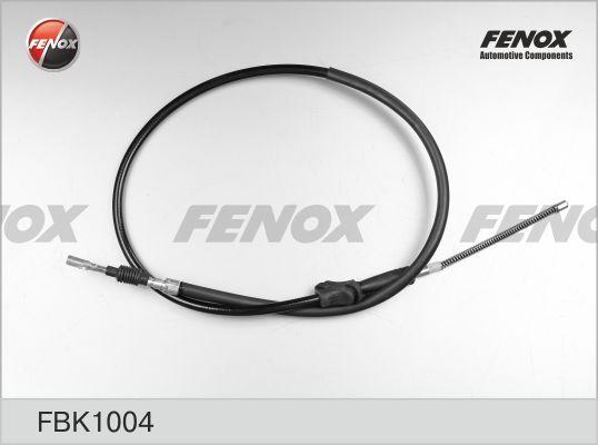 Fenox FBK1004 - Тросик, cтояночный тормоз autospares.lv