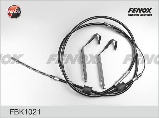 Fenox FBK1021 - Тросик, cтояночный тормоз autospares.lv