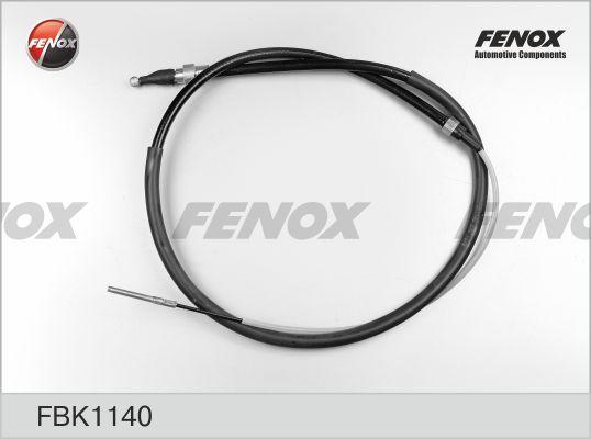 Fenox FBK1140 - Тросик, cтояночный тормоз autospares.lv