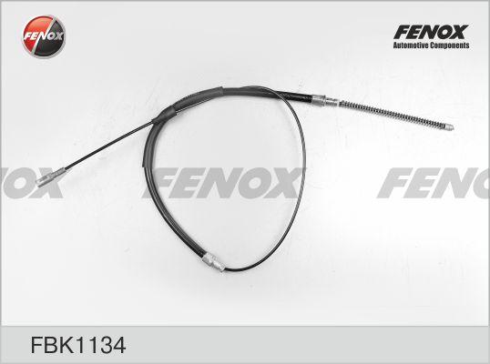 Fenox FBK1134 - Тросик, cтояночный тормоз autospares.lv