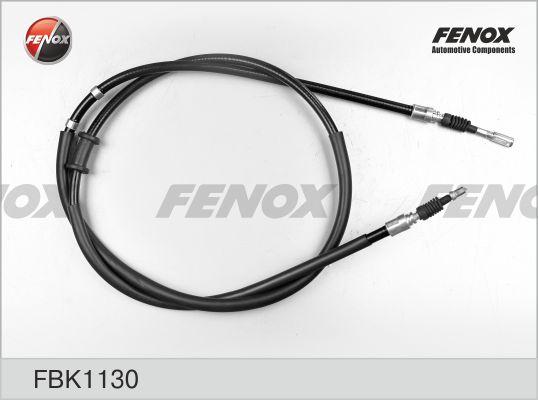 Fenox FBK1130 - Тросик, cтояночный тормоз autospares.lv