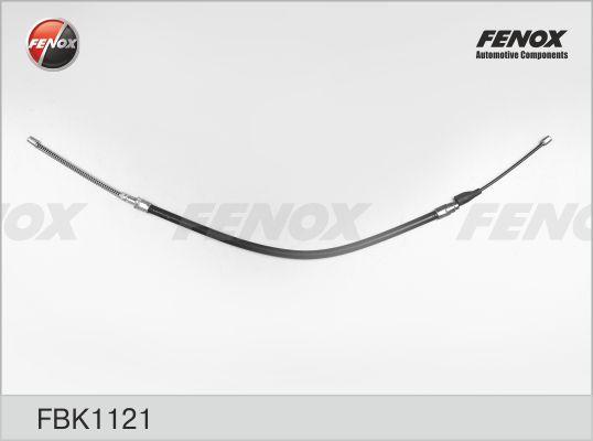 Fenox FBK1121 - Тросик, cтояночный тормоз autospares.lv