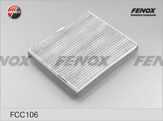 Fenox FCC106 - Фильтр воздуха в салоне autospares.lv