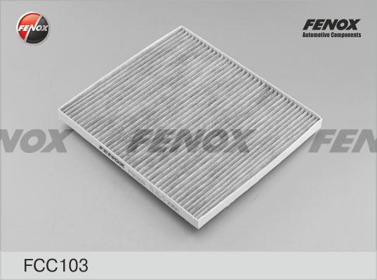 Fenox FCC103 - Фильтр воздуха в салоне autospares.lv