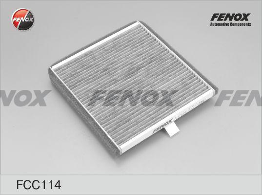 Fenox FCC114 - Фильтр воздуха в салоне autospares.lv