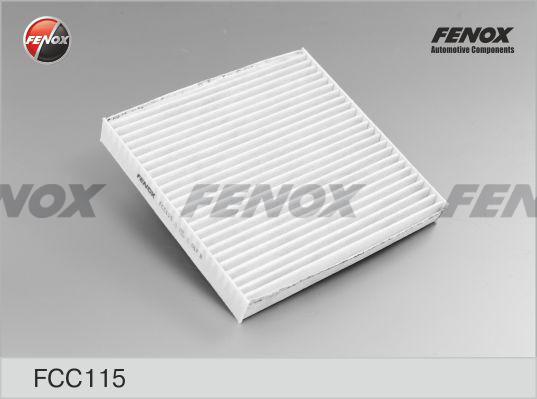 Fenox FCC115 - Фильтр воздуха в салоне autospares.lv