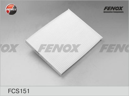 Fenox FCS151 - Фильтр воздуха в салоне autospares.lv