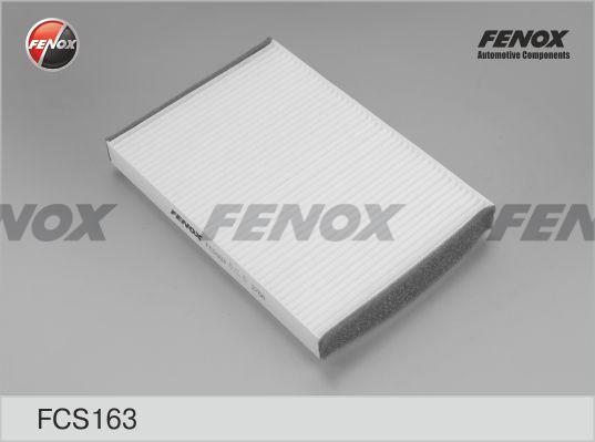 Fenox FCS163 - Фильтр воздуха в салоне autospares.lv