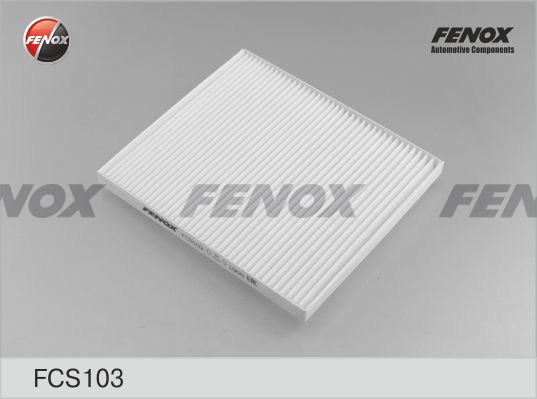 Fenox FCS103 - Фильтр воздуха в салоне autospares.lv