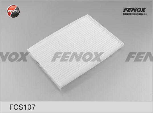 Fenox FCS107 - Фильтр воздуха в салоне autospares.lv