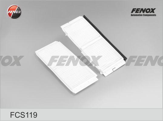 Fenox FCS119 - Фильтр воздуха в салоне autospares.lv