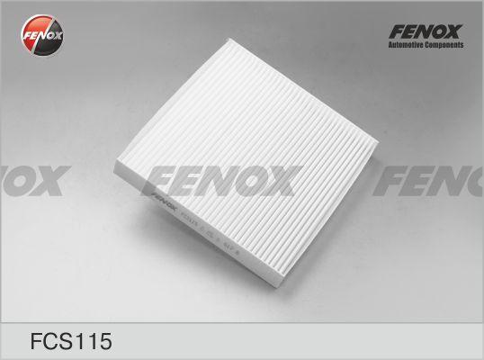 Fenox FCS115 - Фильтр воздуха в салоне autospares.lv
