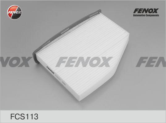 Fenox FCS113 - Фильтр воздуха в салоне autospares.lv