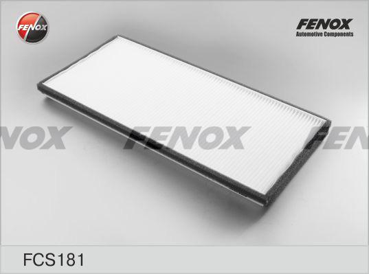 Fenox FCS181 - Фильтр воздуха в салоне autospares.lv