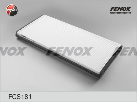 Fenox FCS181 - Фильтр воздуха в салоне autospares.lv