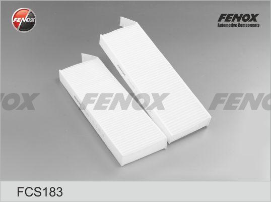 Fenox FCS183 - Фильтр воздуха в салоне autospares.lv