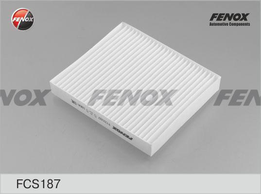 Fenox FCS187 - Фильтр воздуха в салоне autospares.lv