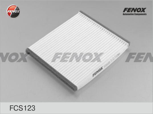 Fenox FCS123 - Фильтр воздуха в салоне autospares.lv