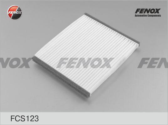Fenox FCS123 - Фильтр воздуха в салоне autospares.lv