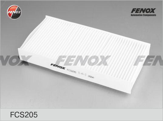 Fenox FCS205 - Фильтр воздуха в салоне autospares.lv