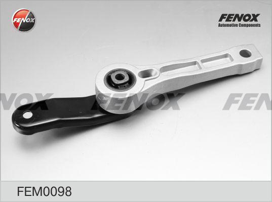 Fenox FEM0098 - Подушка, опора, подвеска двигателя autospares.lv