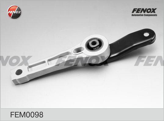 Fenox FEM0098 - Подушка, опора, подвеска двигателя autospares.lv