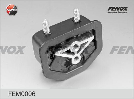 Fenox FEM0006 - Подушка, опора, подвеска двигателя autospares.lv