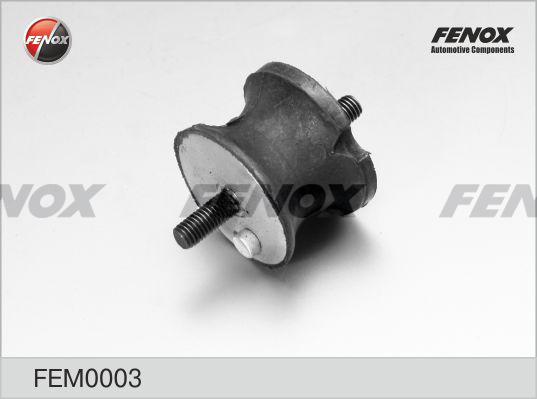 Fenox FEM0003 - Подушка, опора, подвеска двигателя autospares.lv