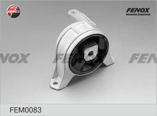 Fenox FEM0083 - Подушка, опора, подвеска двигателя autospares.lv