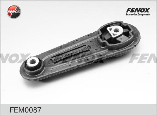 Fenox FEM0087 - Подушка, опора, подвеска двигателя autospares.lv