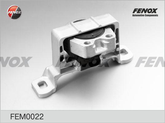 Fenox FEM0022 - Подушка, опора, подвеска двигателя autospares.lv