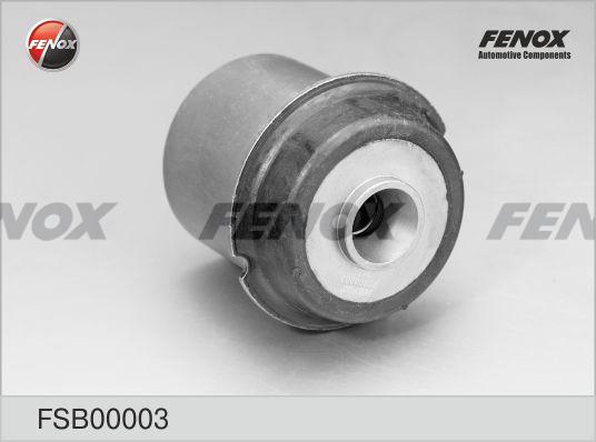 Fenox FSB00003 - Сайлентблок, рычаг подвески колеса autospares.lv