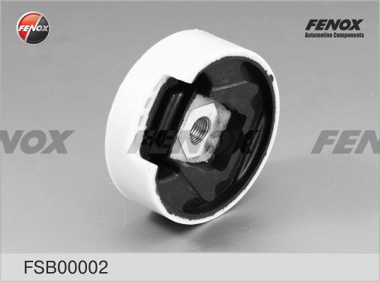 Fenox FSB00002 - Сайлентблок, рычаг подвески колеса autospares.lv