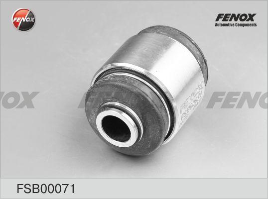 Fenox FSB00071 - Сайлентблок, рычаг подвески колеса autospares.lv