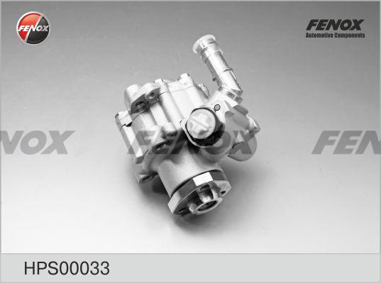 Fenox HPS00033 - Гидравлический насос, рулевое управление, ГУР autospares.lv