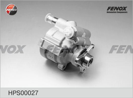 Fenox HPS00027 - Гидравлический насос, рулевое управление, ГУР autospares.lv