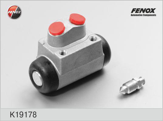 Fenox K19178 - Колесный тормозной цилиндр autospares.lv