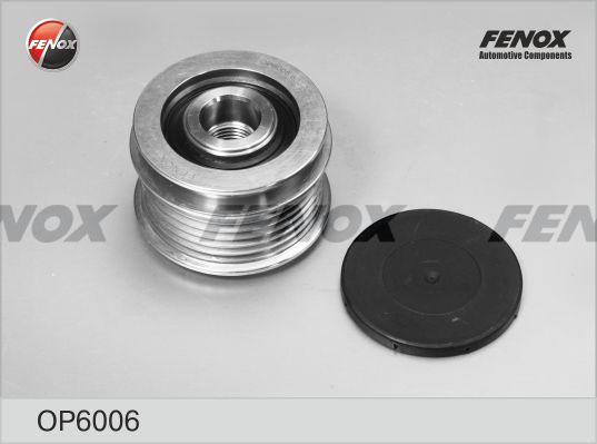 Fenox OP6006 - Шкив генератора, муфта autospares.lv