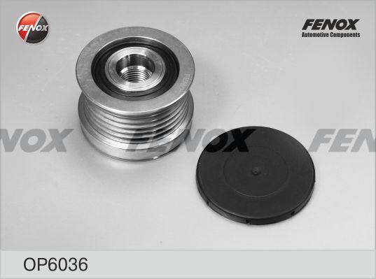 Fenox OP6036 - Шкив генератора, муфта autospares.lv