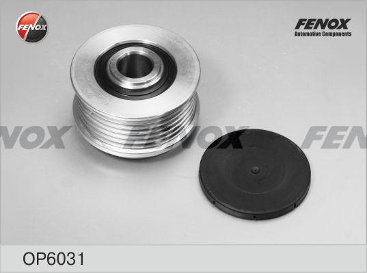 Fenox OP6031 - Шкив генератора, муфта autospares.lv