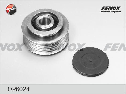 Fenox OP6024 - Шкив генератора, муфта autospares.lv