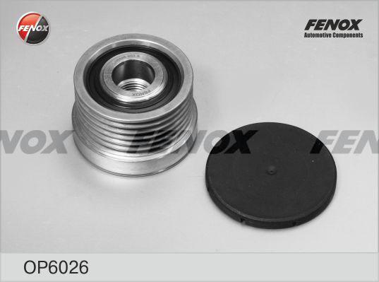 Fenox OP6026 - Шкив генератора, муфта autospares.lv