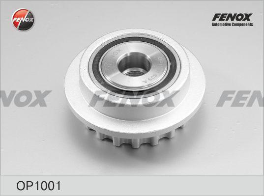 Fenox OP1001 - Шкив генератора, муфта autospares.lv