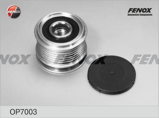 Fenox OP7003 - Шкив генератора, муфта autospares.lv