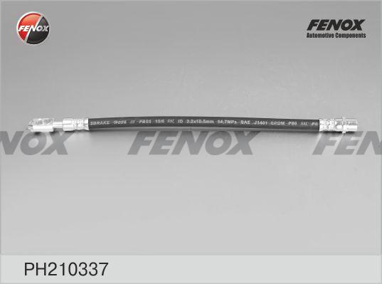 Fenox PH210337 - Тормозной шланг autospares.lv