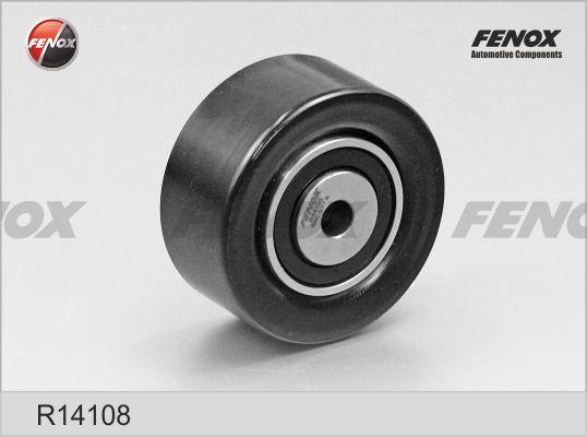 Fenox R14108 - Ролик, поликлиновый ремень autospares.lv