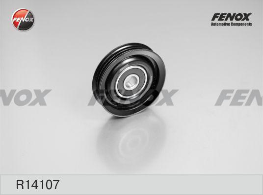 Fenox R14107 - Ролик, поликлиновый ремень autospares.lv