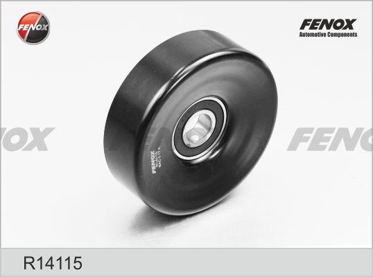 Fenox R14115 - Ролик, поликлиновый ремень autospares.lv