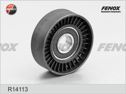 Fenox R14113 - Ролик, поликлиновый ремень autospares.lv