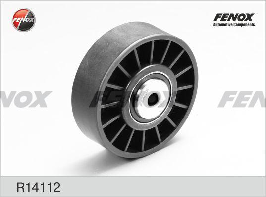 Fenox R14112 - Ролик, поликлиновый ремень autospares.lv